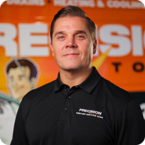 Headshot of Mike Borowski in a Precision Today polo shirt